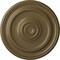 Ekena Millwork Kepler Traditional Medallion (For Canopies up to 4 1/2"), 19 3/4"OD x 1 1/2"P, Mississippi Mud CM20KPMMF - alternate 1